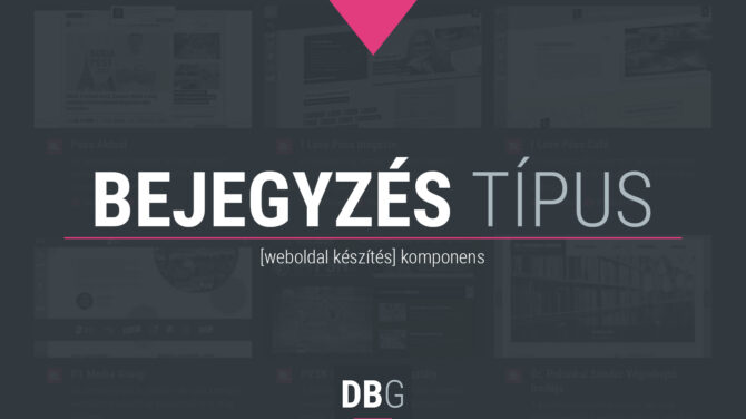 Bejegyzés típus