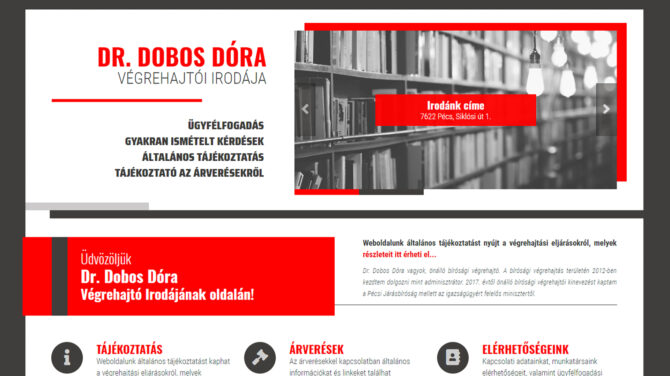 Dr. Dobos Dóra Végrehajtó Irodája